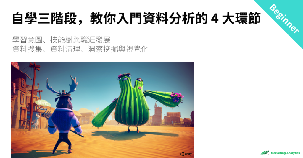 banner-給初學者-自學3階段-入門資料科學4大環節